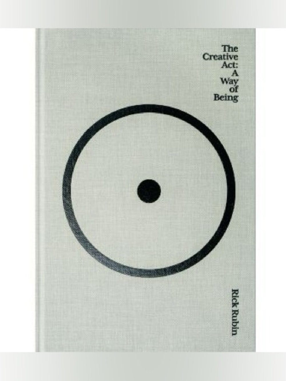 The Creative ACT - book by Rick Rubin (Hardcover)